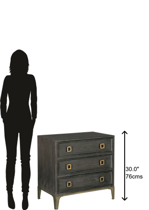 Hekman Furniture Edgewater Triple Nightstand 23863