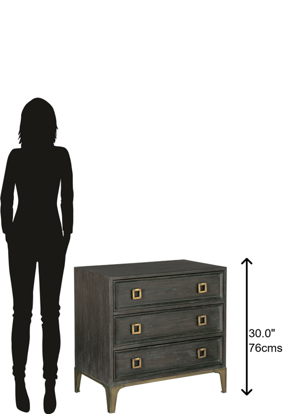 Hekman Furniture Edgewater Triple Nightstand 23863