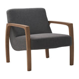 Sagebrook Home Contemporary Modern Versatile, Wood Armchair, Gray 17084 Gray Plywood