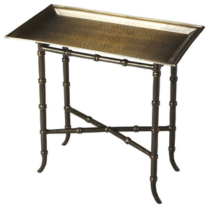 Butler Specialty Meiling Antique Brass Tray Table 2399025