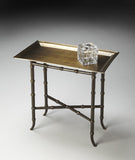 Butler Specialty Meiling Antique Brass Tray Table 2399025