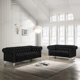 New Classic Furniture Emma Crystal Chair Black UKD13-10-BLKC