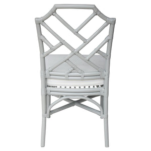 Kara Rattan Chair - Set of 2 Gray