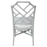 Kara Rattan Chair - Set of 2 Gray