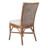 Tatum Rattan Side Chair - Set of 2 Canary Brown