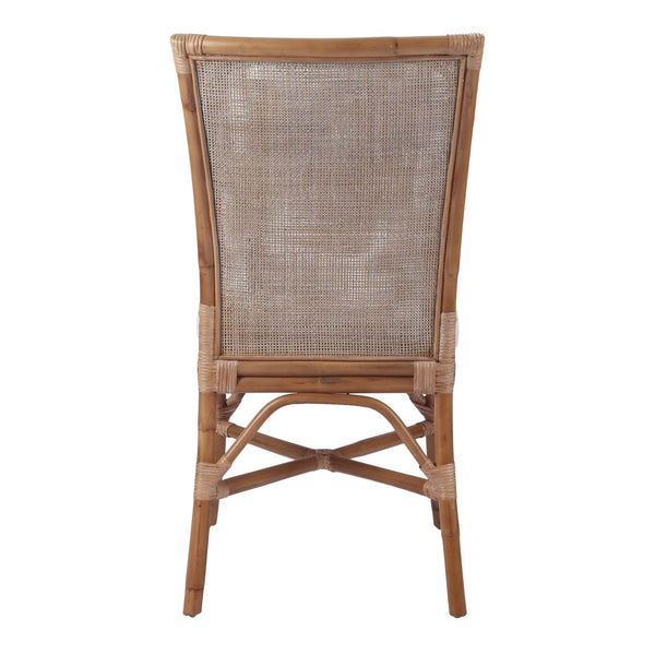 Tatum Rattan Side Chair - Set of 2 Canary Brown