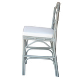 Kara Rattan Counter Stool Gray