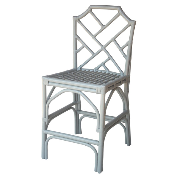 Kara Rattan Counter Stool Gray