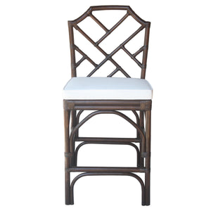 Kara Rattan Counter Stool Paloma Brown