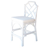 Kara Rattan Counter Stool White