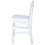 Kara Rattan Counter Stool White