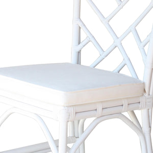 Kara Rattan Counter Stool White