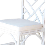 Kara Rattan Counter Stool White