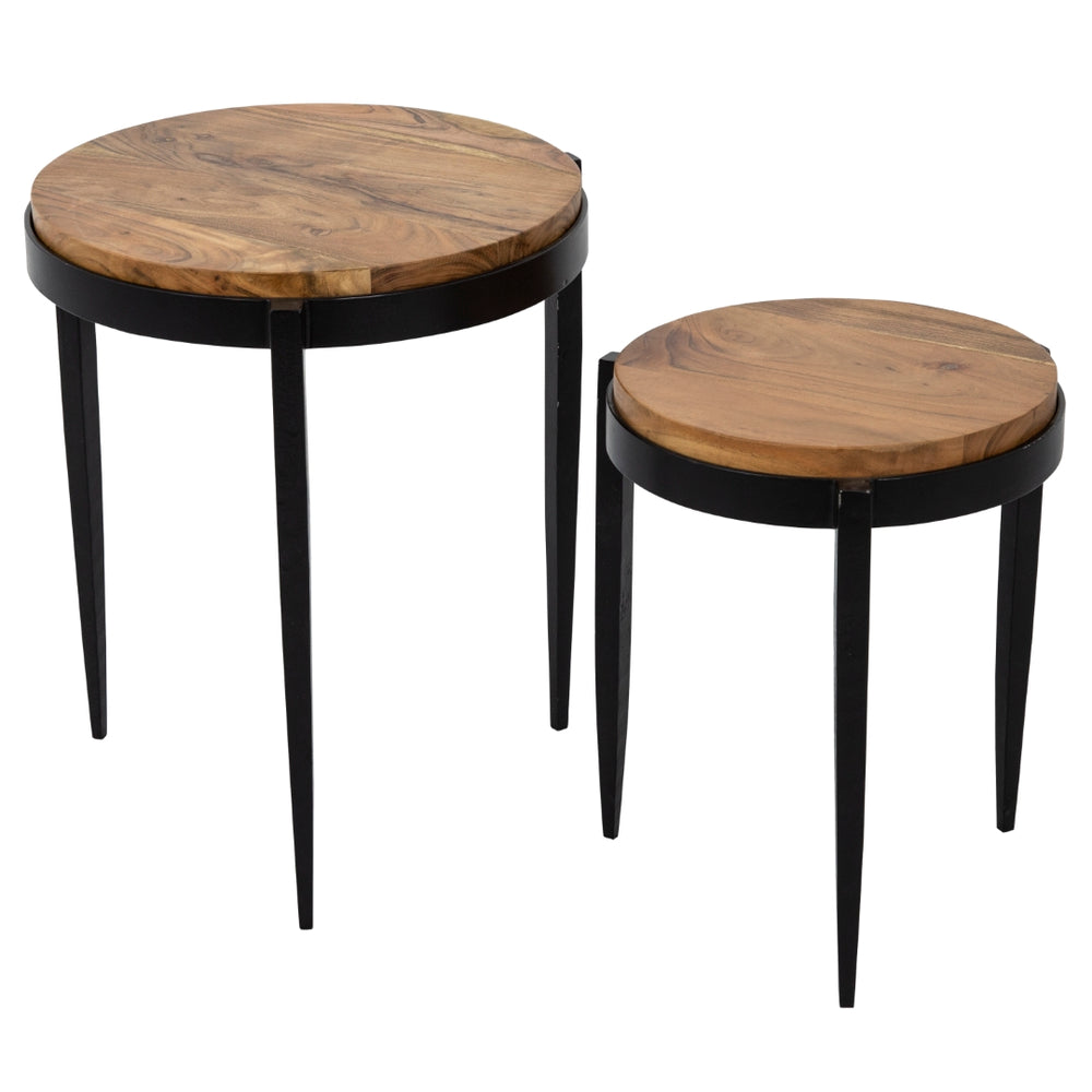 Yosemite Home Decor Raju Nesting Tables 240029-YHD