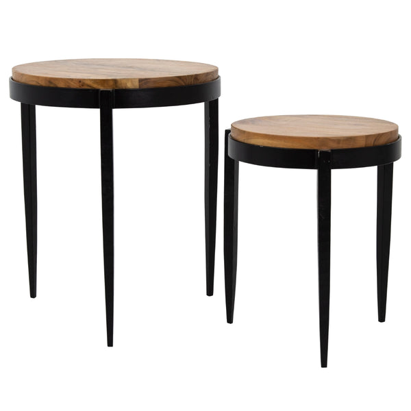 Yosemite Home Decor Raju Nesting Tables 240029-YHD