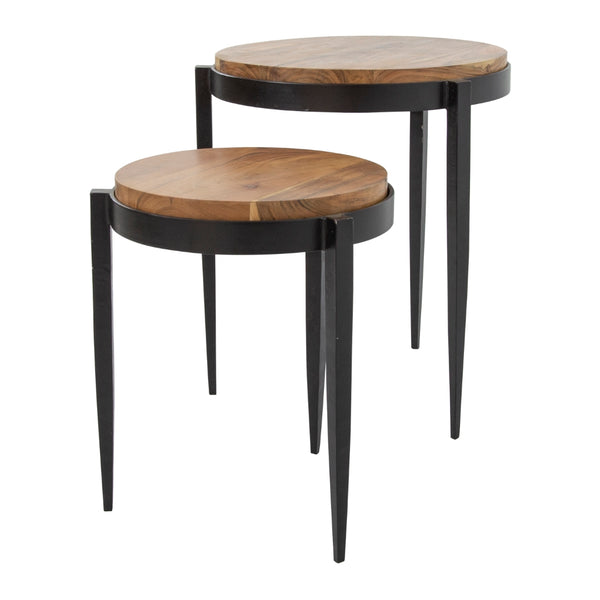 Yosemite Home Decor Raju Nesting Tables 240029-YHD