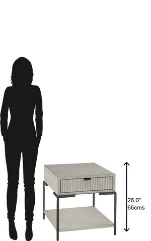 Hekman Furniture Sierra Heights Lamp Table With Drawer 24103