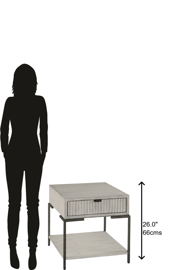 Hekman Furniture Sierra Heights Lamp Table With Drawer 24103