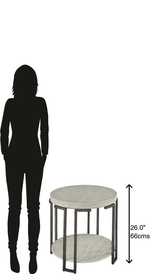 Hekman Furniture Sierra Heights Round End Table 24104