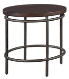 24206 Oval Lamp Table