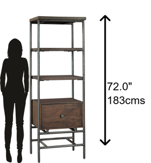 Hekman Furniture Office at Home Floating Open Bookcase 24252