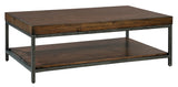 Monterey Point Planked Top Coffee Table