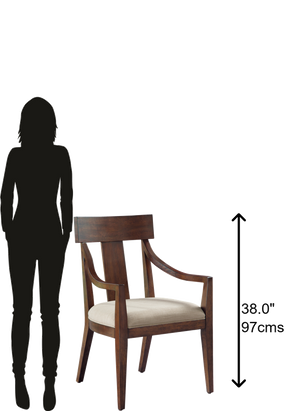 Hekman Furniture Monterey Point Splat Back Arm Chair 24322