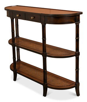 Winston Console Table with Shelves