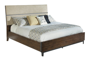 Hekman Furniture Monterey Point Queen Upholstered Planked Panel Bed 24367