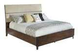 Monterey Point Queen Upholstered Planked Panel Bed