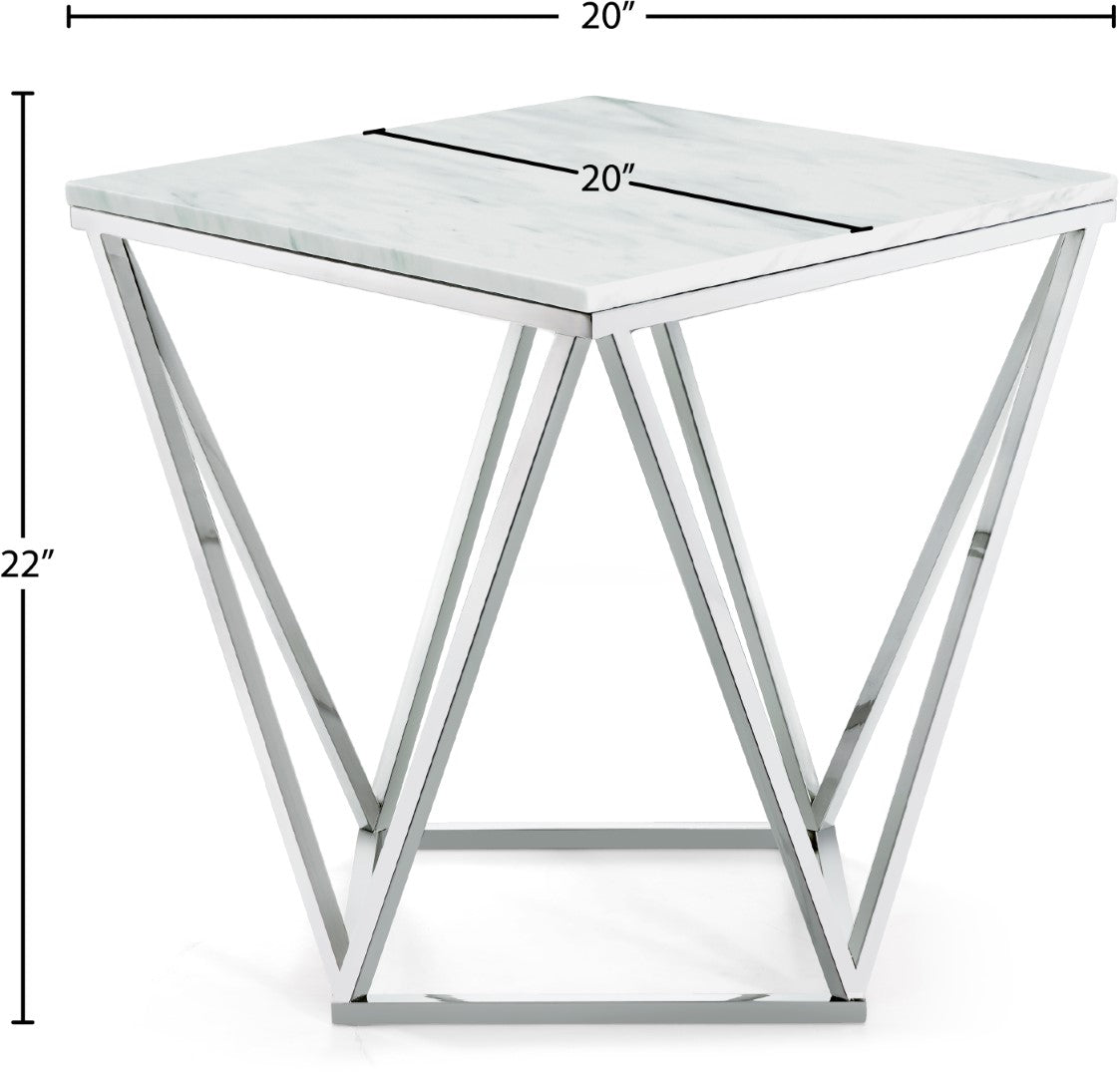 Skyler Contemporary End Table - Thumbnail 3