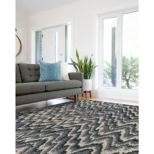 Capel Rugs Gravel-Flamestitch 2440 Machine Made Rug 2440RS07101010465
