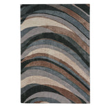 Capel Rugs Gravel-Wave 2442 Machine Made Rug 2442RS07101010450