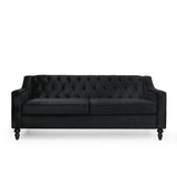 Christopher Knight Home® Knouff Modern Glam Tufted Velvet 3 Seater Sofa