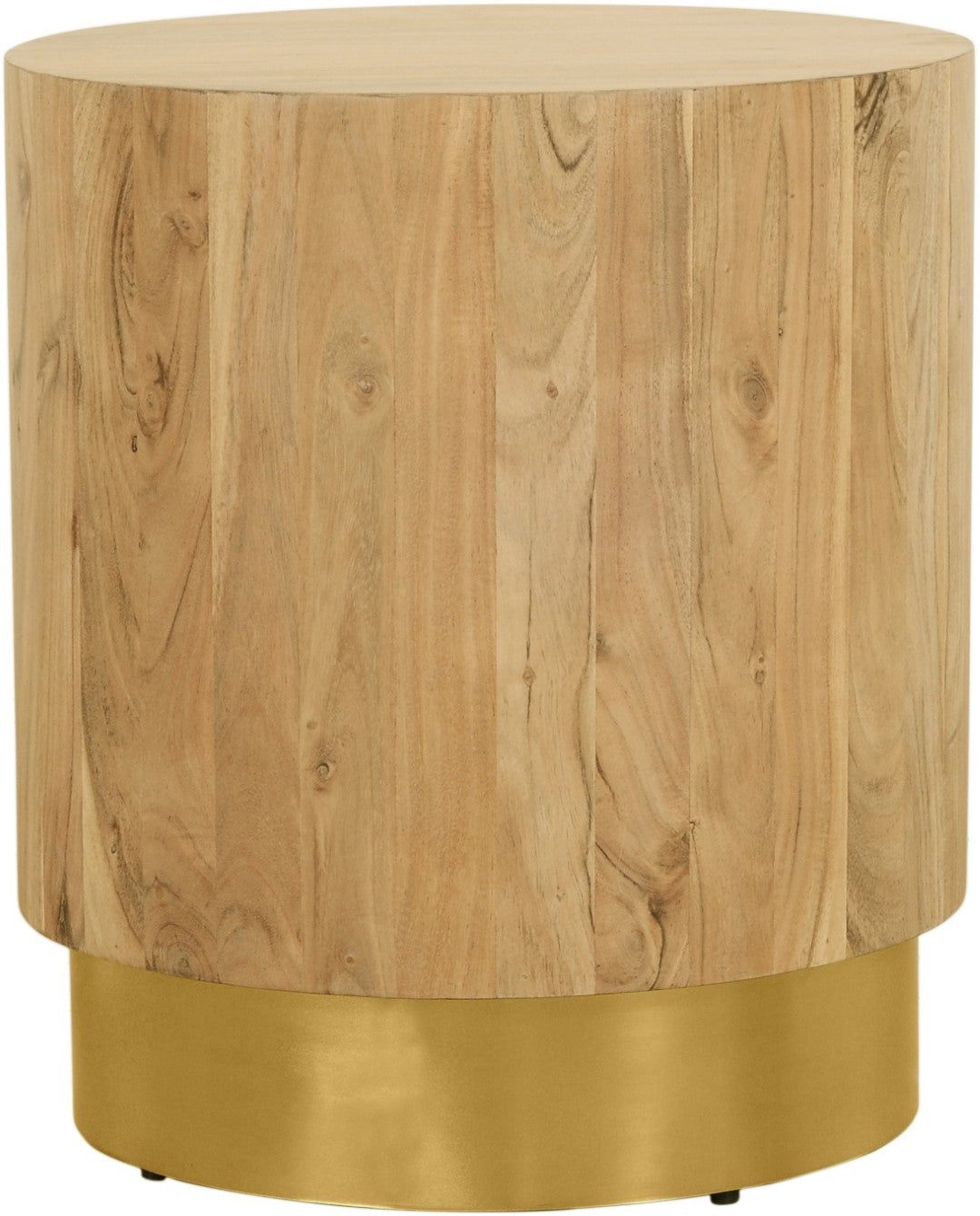 Woodland Live Edge Acacia Wood End Table - Thumbnail 2