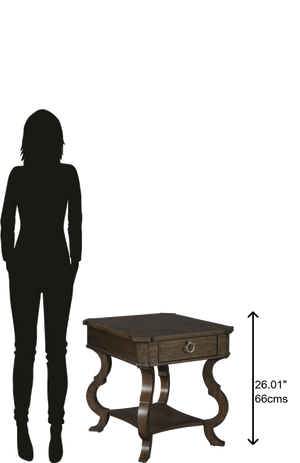 Hekman Furniture 24603 Single Drawer Lamp Table 24603