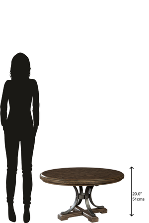 Hekman Furniture Wexford Oval Coffee Table 24801