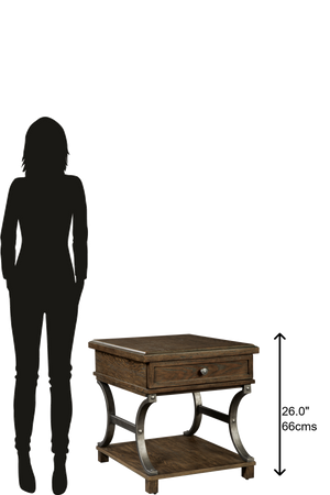 Hekman Furniture Wexford Drawer Lamp Table 24806