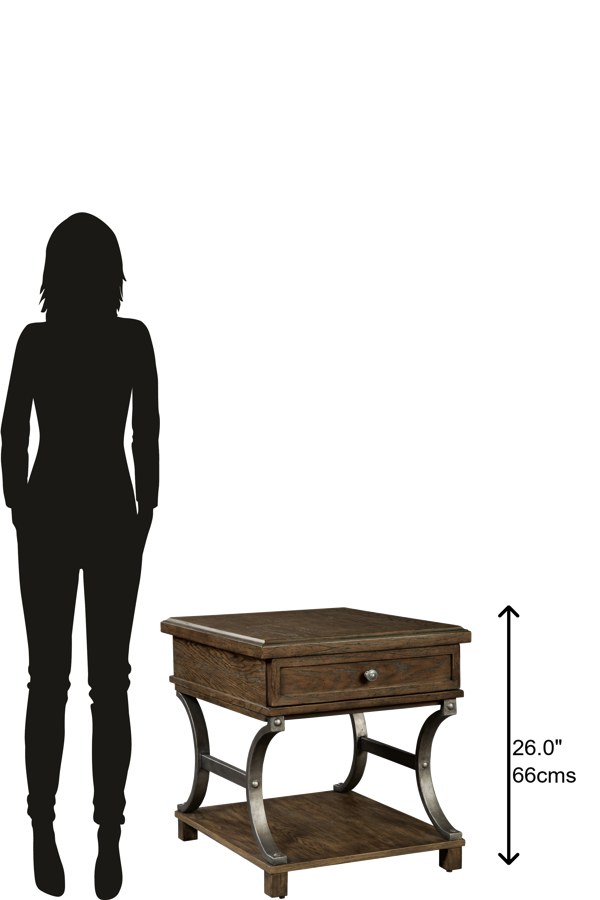 Hekman Furniture Wexford Drawer Lamp Table 24806