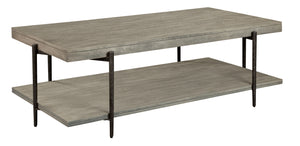 Hekman Furniture Bedford Park Gray Rectangle Coffee Table With Shelf 24901