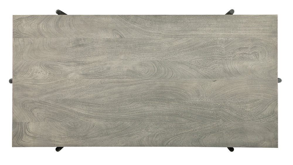 Hekman Furniture Bedford Park Gray Rectangle Coffee Table With Shelf 24901