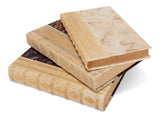 White Leather &amp; Paper Books,S/24