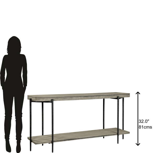 Hekman Furniture Bedford Park Gray Sofa Table 24908