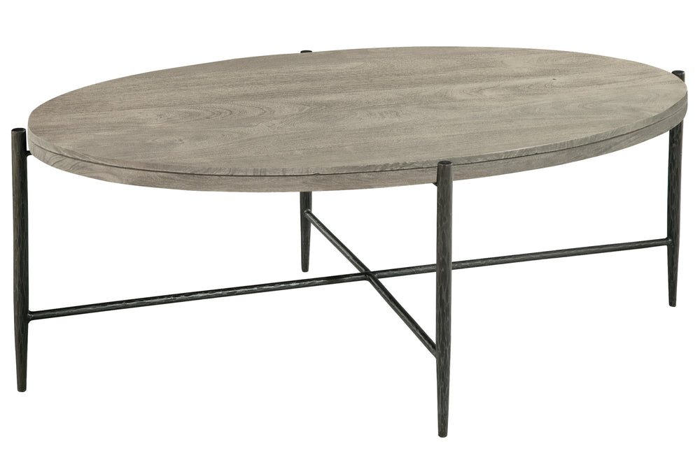 Hekman Furniture Bedford Park Gray Oval Coffee Table 24912