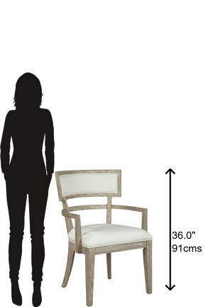 Hekman Furniture Bedford Park Gray Arm Chair 24922