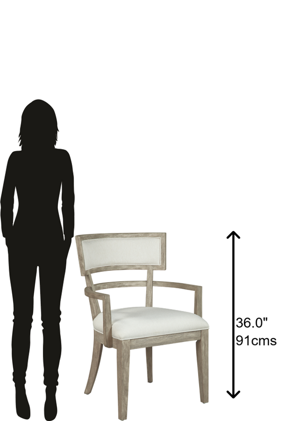 Hekman Furniture Bedford Park Gray Arm Chair 24922