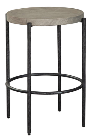 Hekman Furniture Bedford Park Gray Counter Stool/Forged Legs 24929