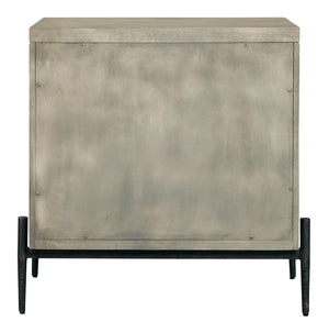 Hekman Furniture Bedford Park Gray Three Drawer Nightstand 24963