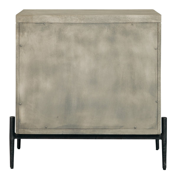 Hekman Furniture Bedford Park Gray Three Drawer Nightstand 24963