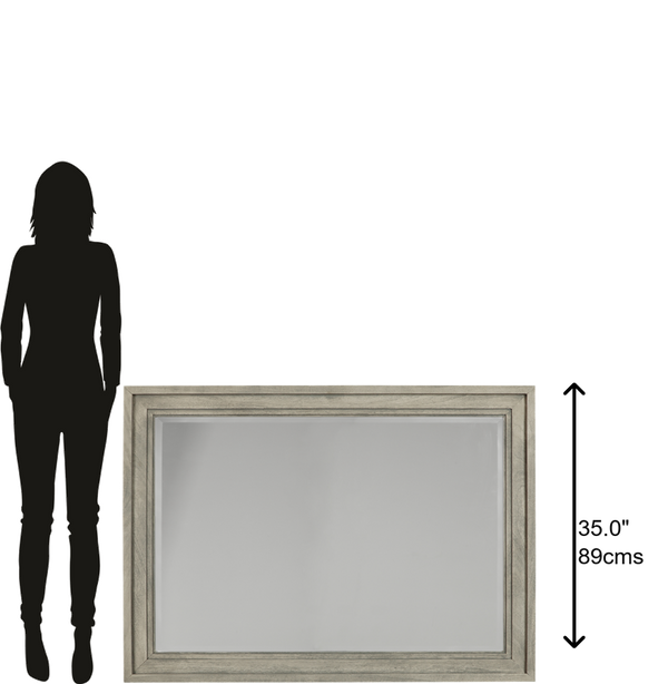 Hekman Furniture Bedford Park Gray Mirror 24968